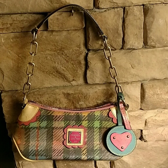 Dooney & Bourke Handbags - Dooney & Burke Handbag Plaid & Pink